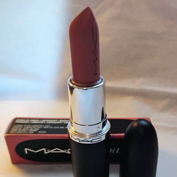 MAC MACximal Sleek Satin 'Modesty' Lipstick-NWT-Full Size - Picture 1 of 4